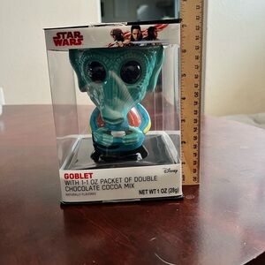 Star wars greedo ceramic goblet in original box